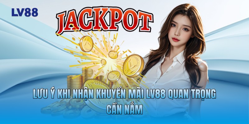Lưu ý khi nhận khuyến mãi LV88 quan trọng cần nắm